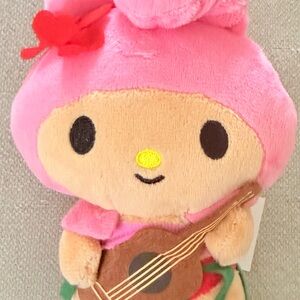 Sanrio 6” sun-kissed My Melody Hawaii Exclusive plush doll New with tags